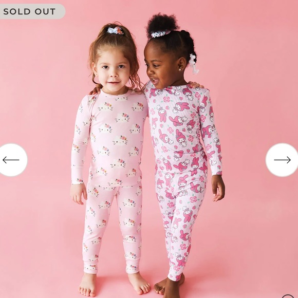 NWT Posh Peanut My Melody Sanrio Pajamas Size 2T and 3T-4T! - Picture 8 of 10